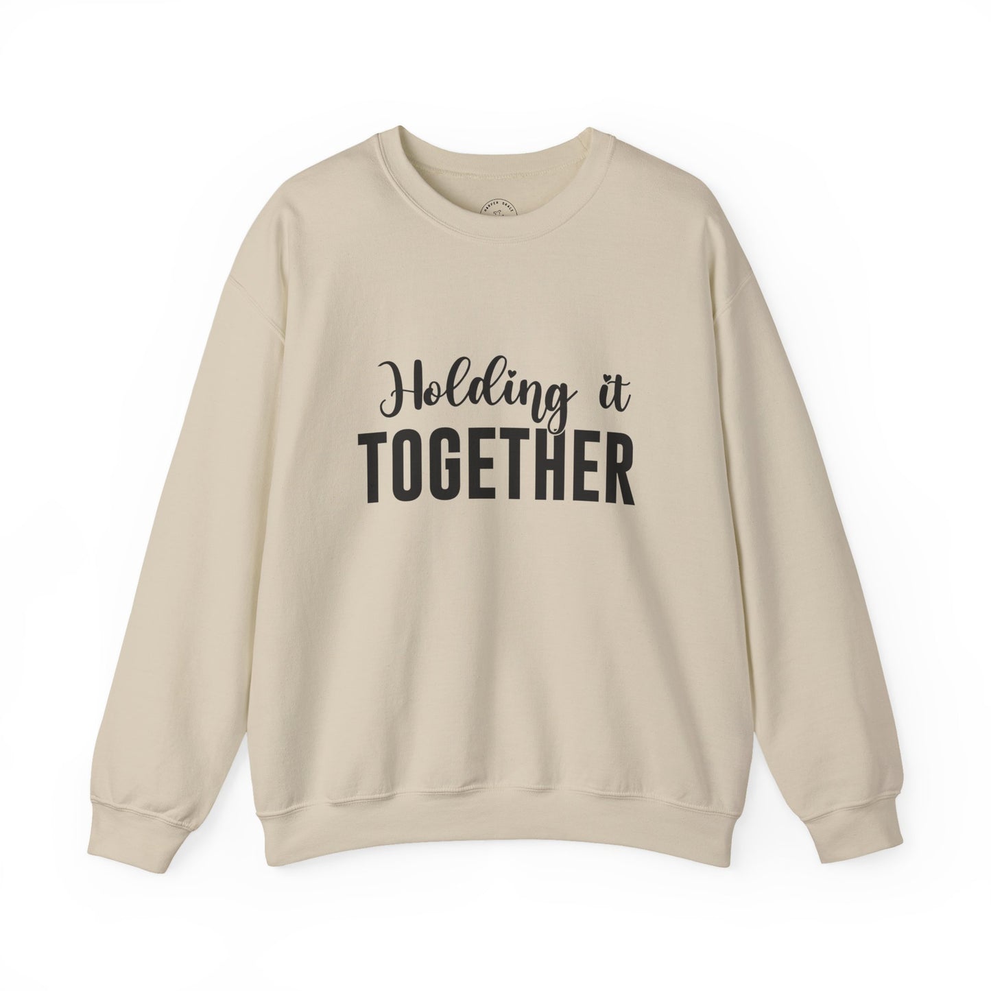 Holding It Together Sweatshirt – Cozy Mom Life Pullover