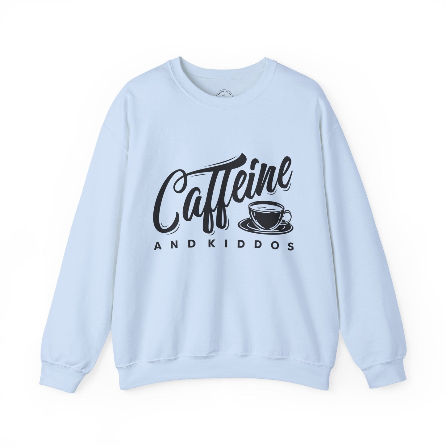 Caffeine & Kiddos Sweatshirt – Funny Mom Life Crewneck