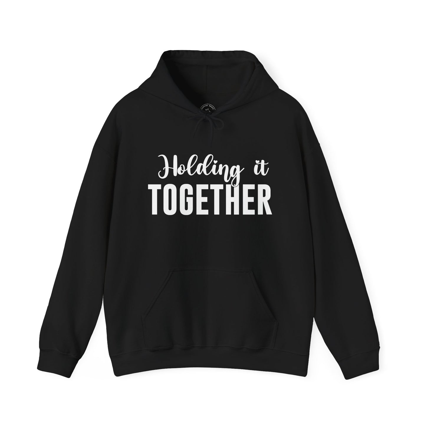 Holding It Together Hoodie – Funny Mom Life Pullover