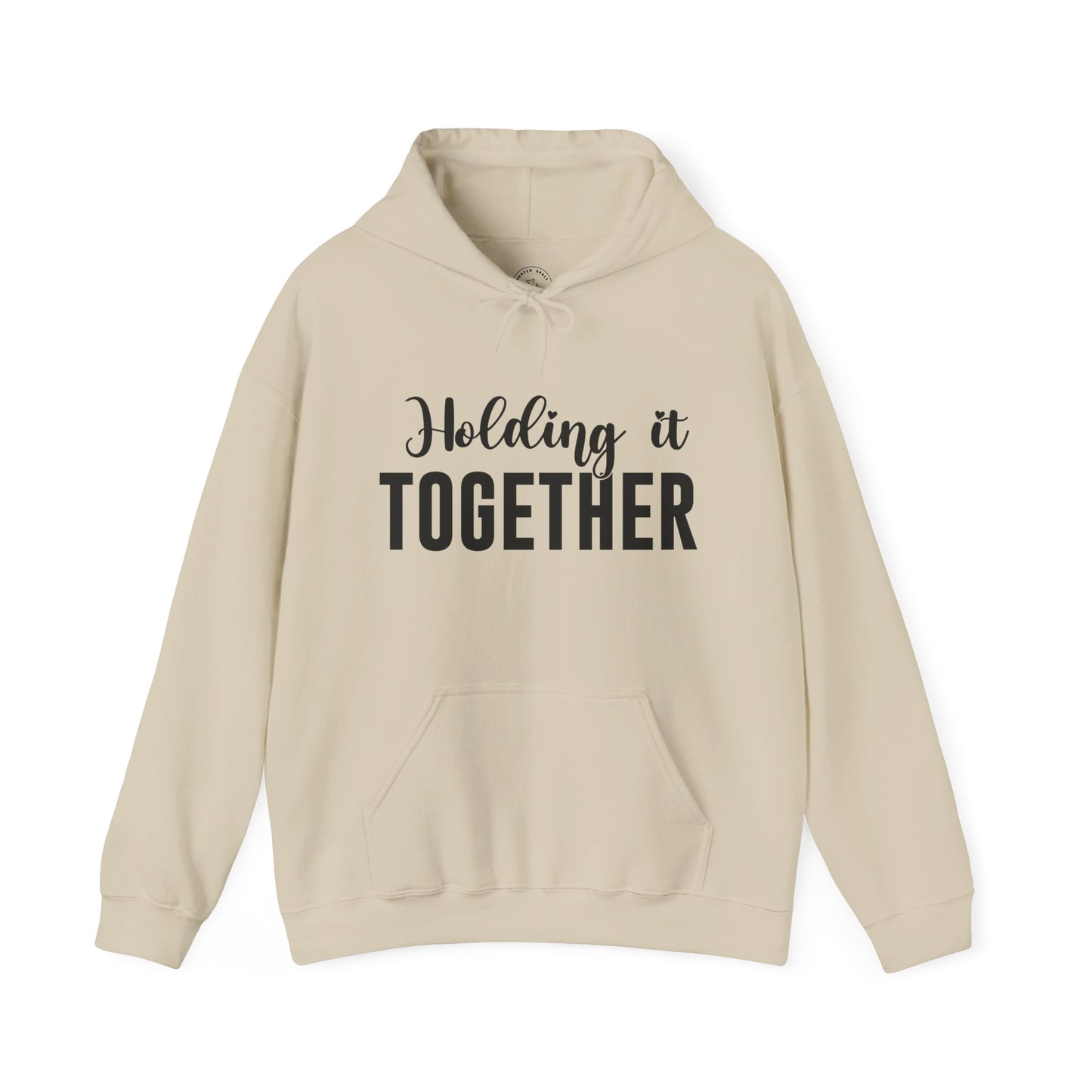 Holding It Together Hoodie – Funny Mom Life Pullover