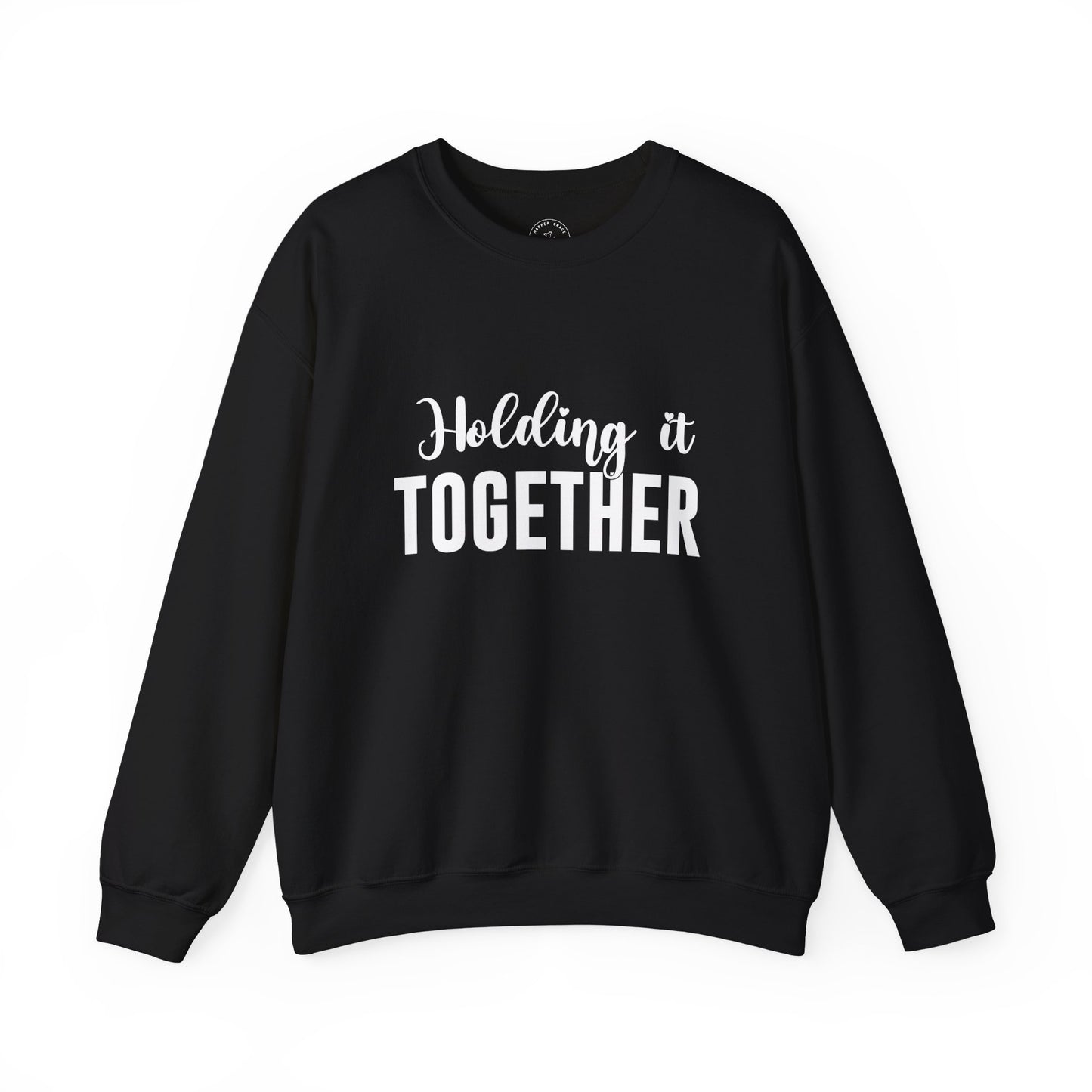 Holding It Together Sweatshirt – Cozy Mom Life Pullover