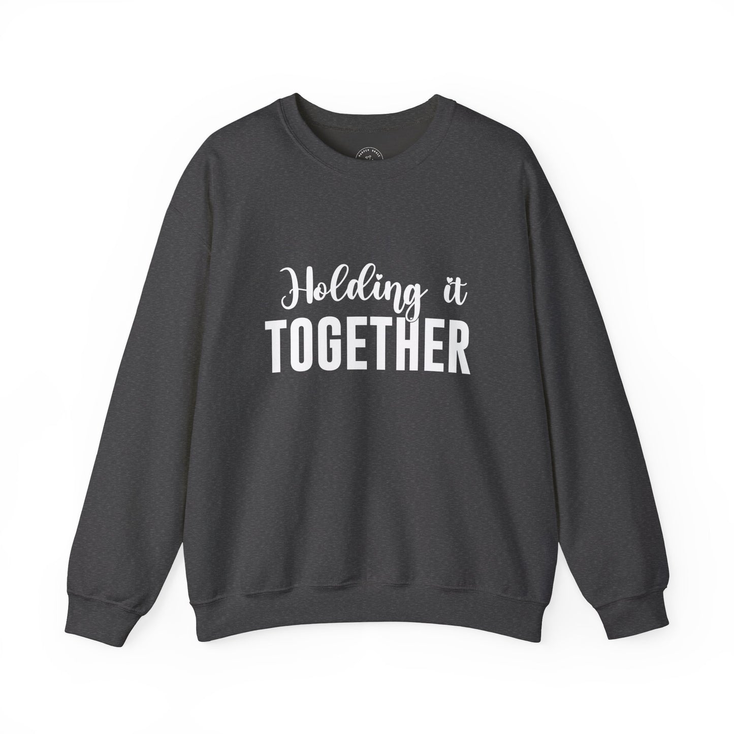 Holding It Together Sweatshirt – Cozy Mom Life Pullover