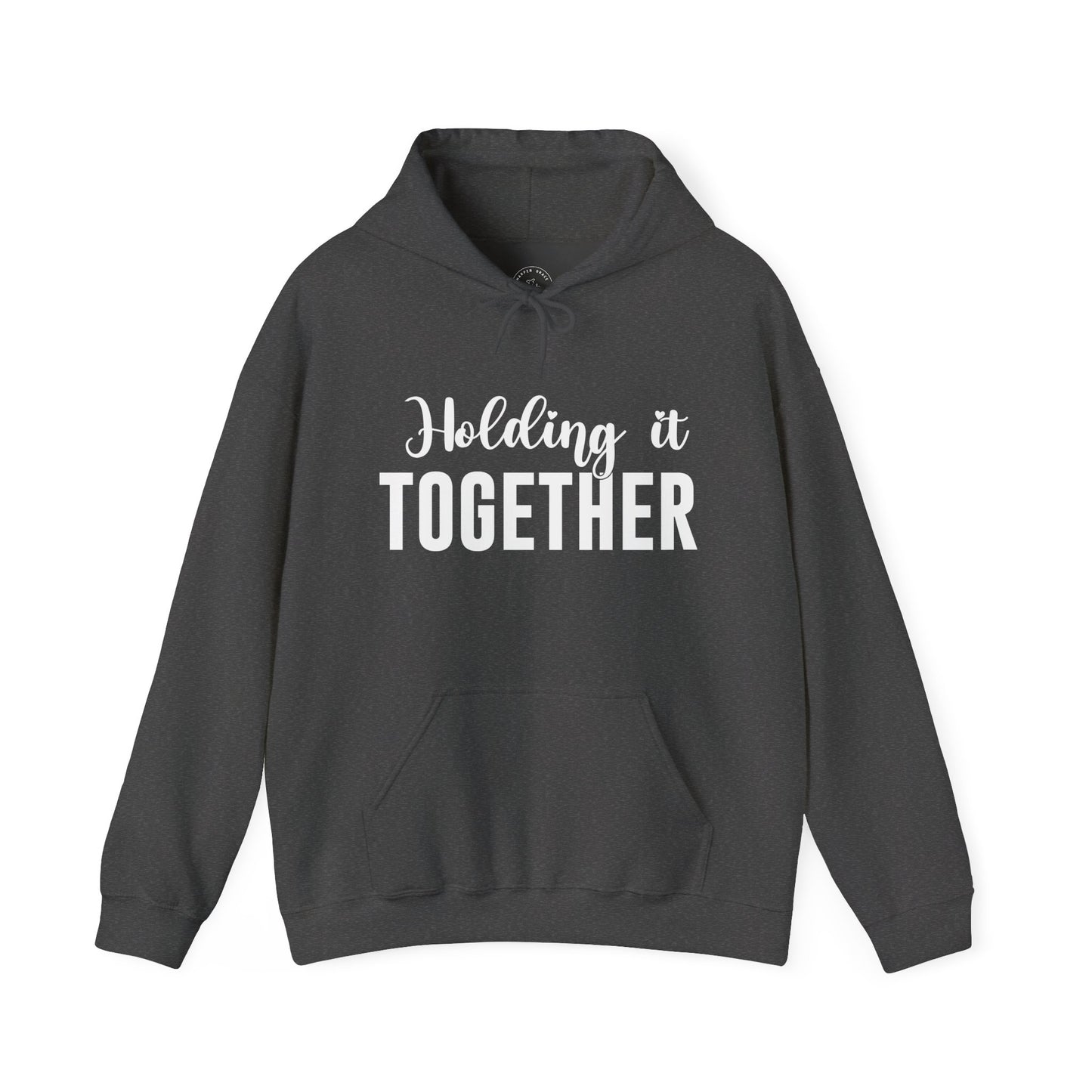 Holding It Together Hoodie – Funny Mom Life Pullover
